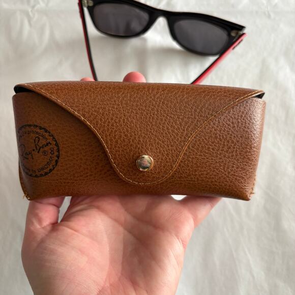 Vintage RAY BAN - WAYFARER II Red & Black Classic Sunglasses Prescription \'00\'s main image 3